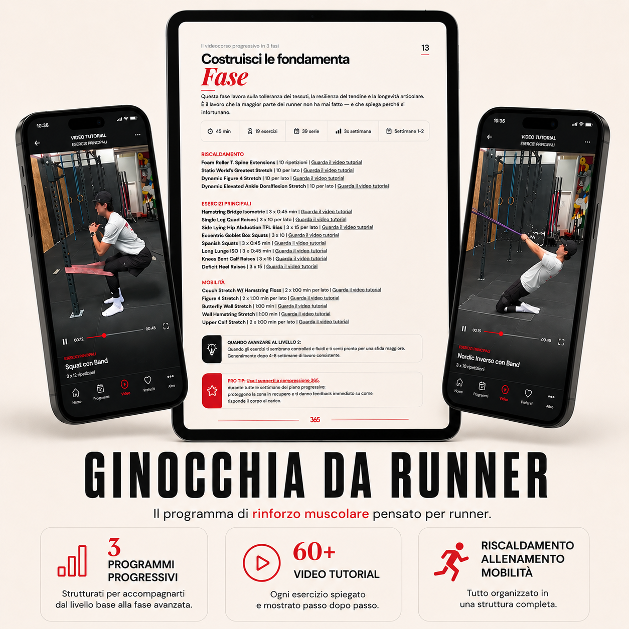 Ginocchia da Runner